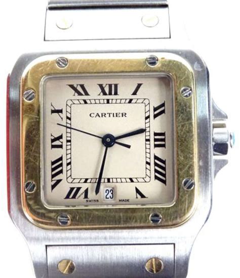 montre cartier carré homme